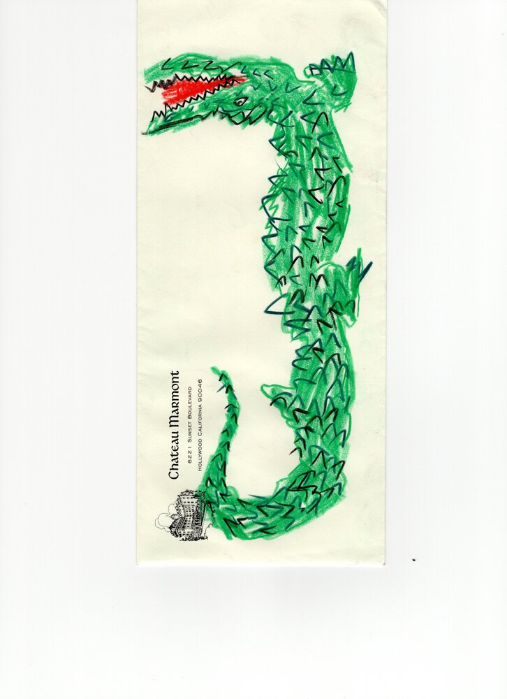 Room Service book - Illustration by Michael McGregor 